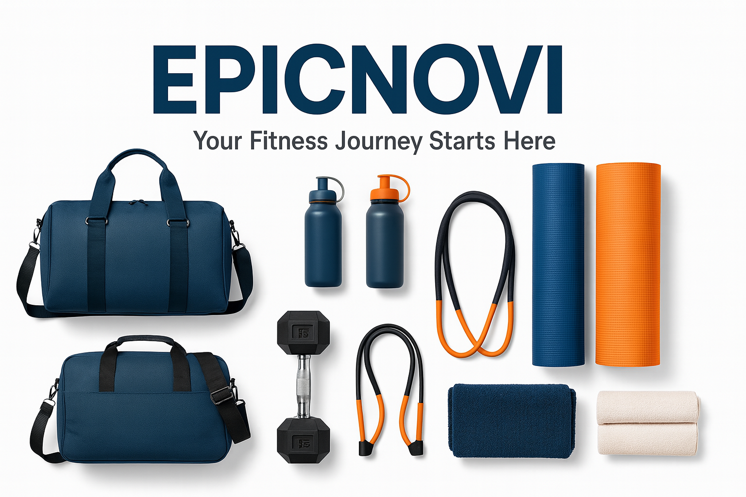 Epicnovi Home Fitness Equipment - Aesthetic Layout